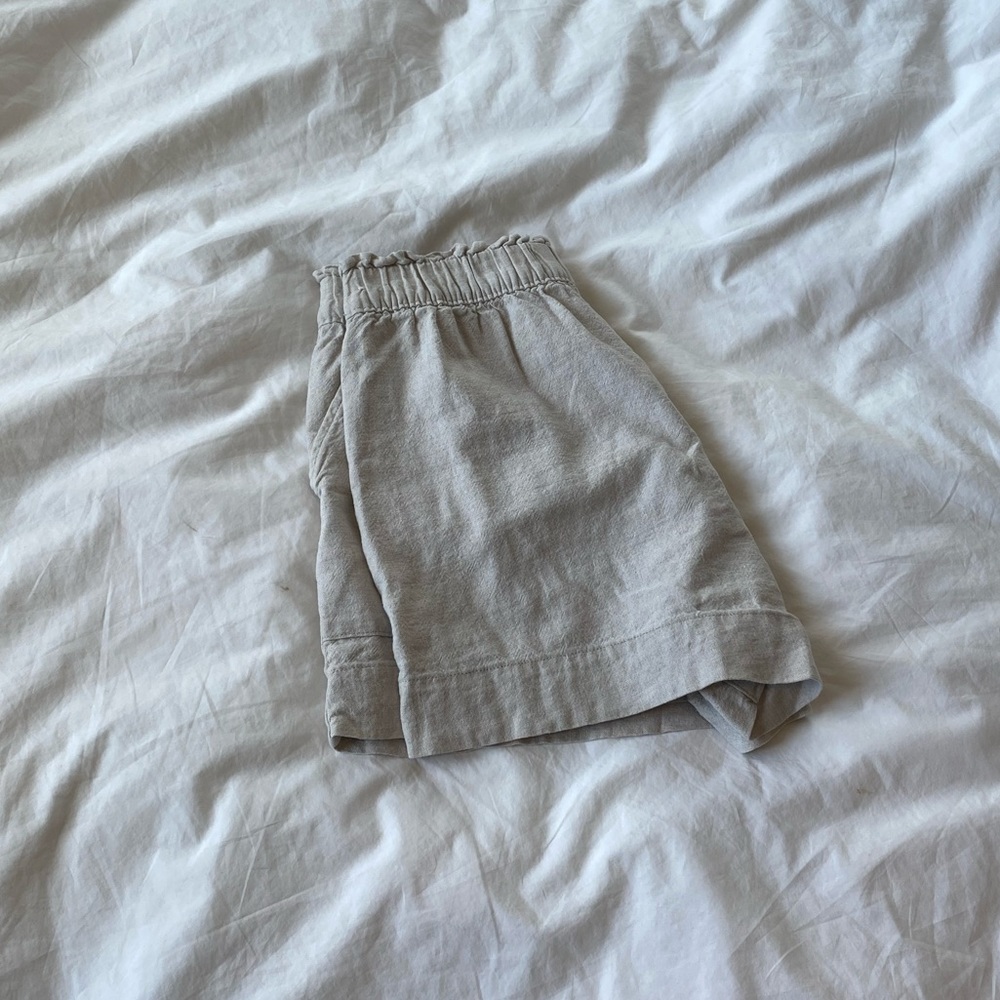 Abercrombie Linen Blend Pull-On Shorts, size XS
